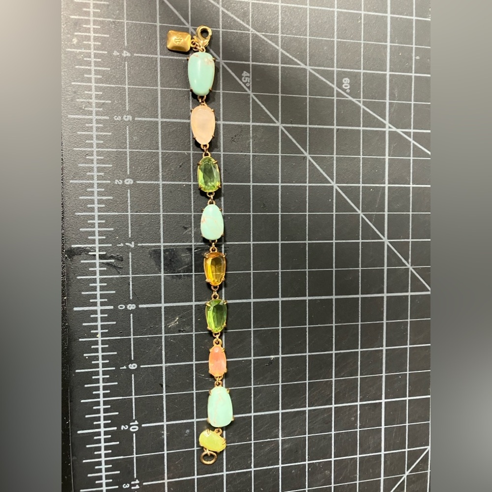 Vintage Ralph Lauren Multi-Color faux Gemstone Bracelet